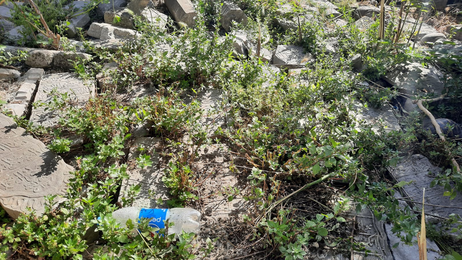 Tarihî hazire talan görmüş gibi